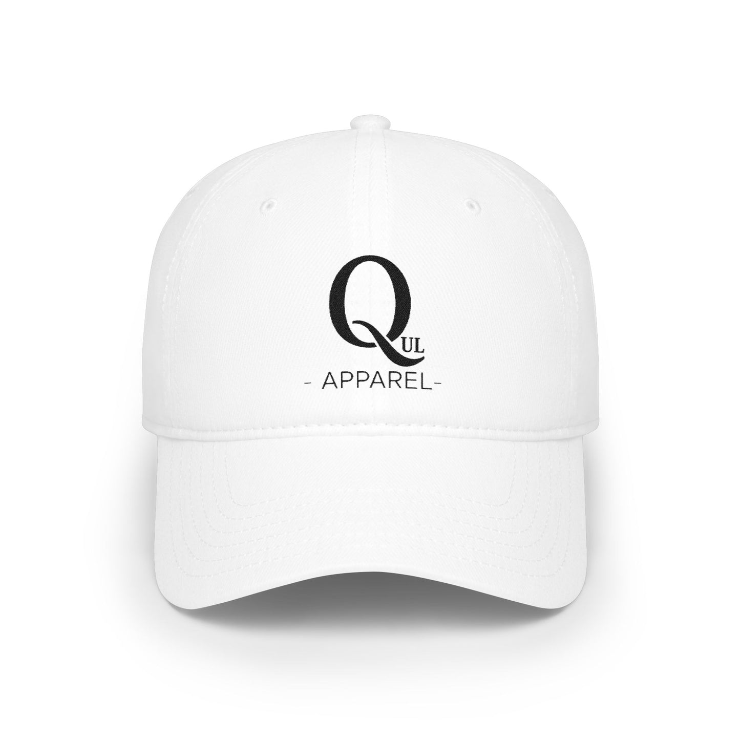 Qul Apparel Embroidery Low Profile Baseball Cap